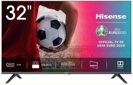 Hisense 32 Inch TV HDR LED Digital/Satellite Tv 32A5200F With Inbuilt Decoder - Black (3YRs WRTY)