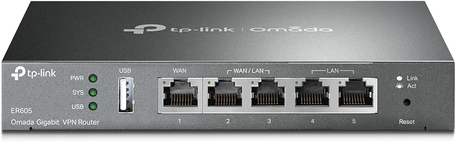 TP-Link ER605 V2 Wired Gigabit VPN Router