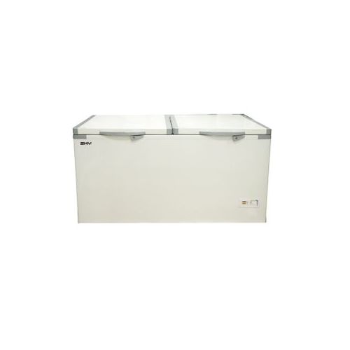 Sky Double Chest Freezer 420L - White.SK420 G