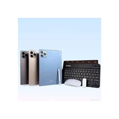 Airtab A17 Pro Max Tablet PC - 10.1 Inch FHD Incell Screen 13MP+30MP Camera Android 15.0 OS 16GB RAM 1TB ROM Big Battery Of 10000mAh 5G Wi-Fi Android Tablet With Wireless Keyboard And Mouse