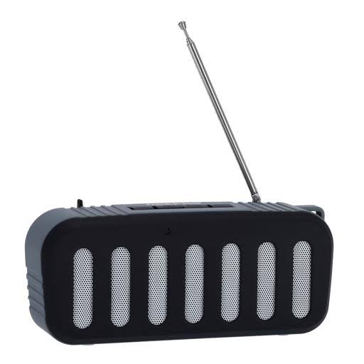 Geepas Rechargeable Bluetooth Speaker, TWS Connection, GMS11184 - Black