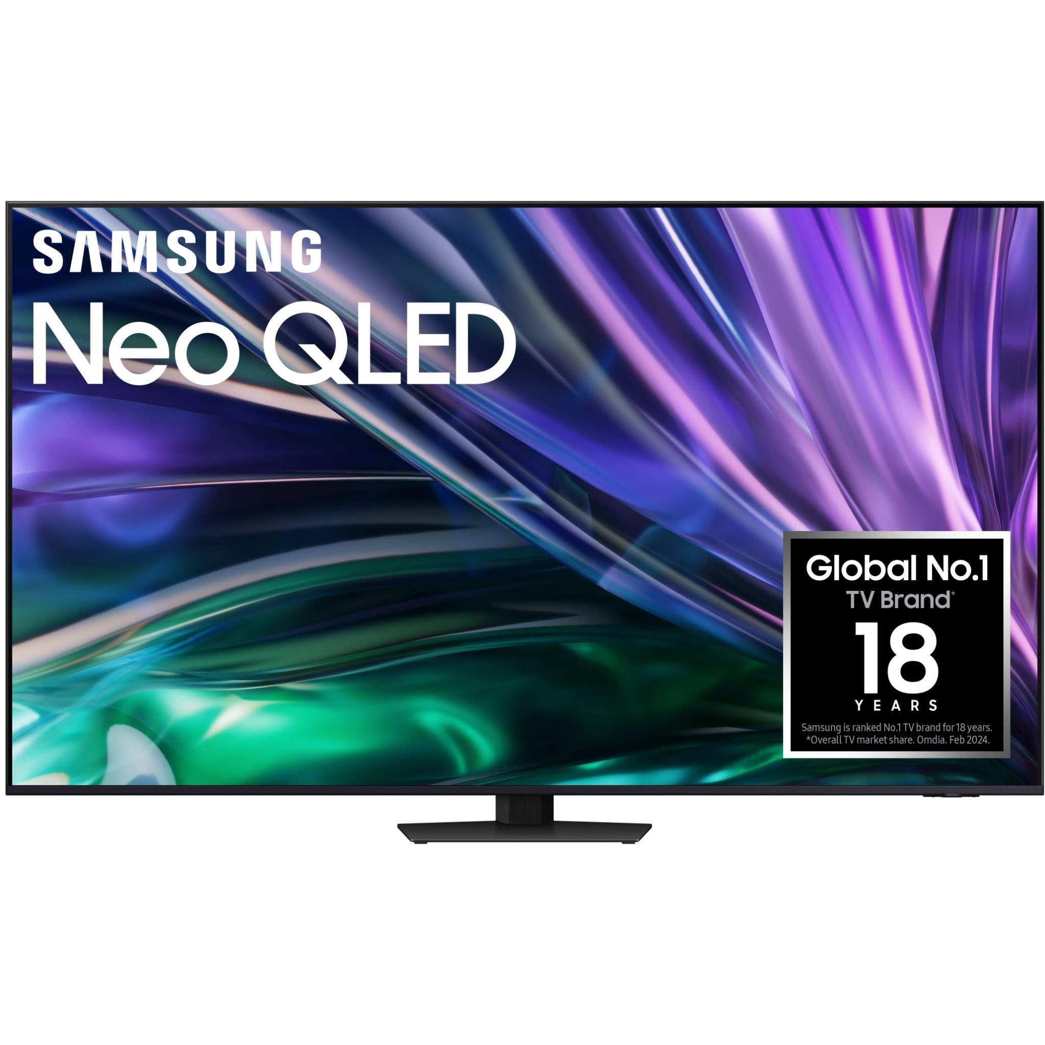 Samsung 55-Inch Class Neo QLED 4K QN85D Series Mini LED, Neo Quantum HDR Smart TV w/Dolby Atmos, Object Tracking Sound Lite, Real Depth Enhancer Pro, Alexa Built-in (QN55QN85D, 2024 Model)