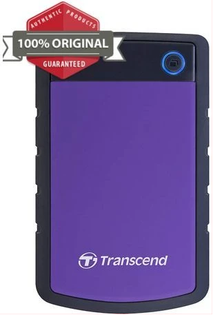 Transcend 4TB Transcend StoreJet USB3.0 Portable Hard Drive - Purple
