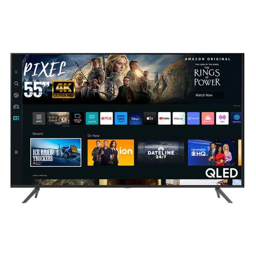 Pixel 55 Inch QLED 4K Android Smart TV - Black (1YR WRTY)