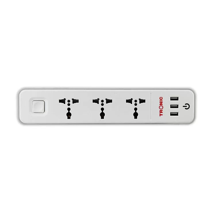 Tronic 3 Way Extension With USB