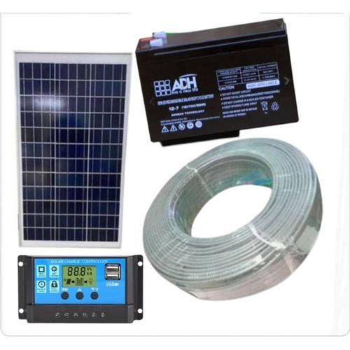 ADH 100W Solar Panel + 40AH 12V Solar Battery Combo