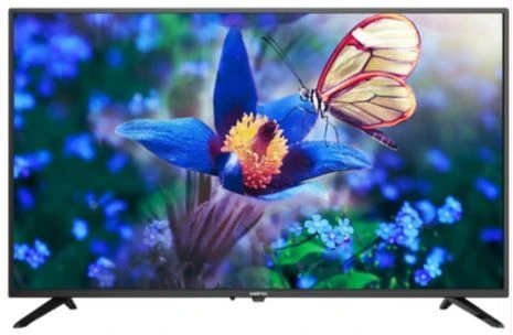 Sayona 40" Flat TV, with USB & HDMI ports , Inbuilt Digital Decoder - Black