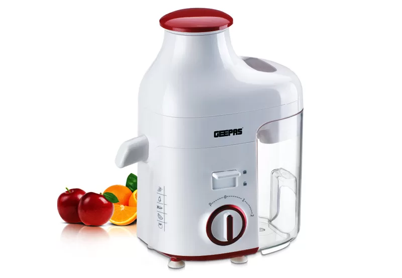 Geepas GJE5479 250W 1.2L Juice Extractor – White