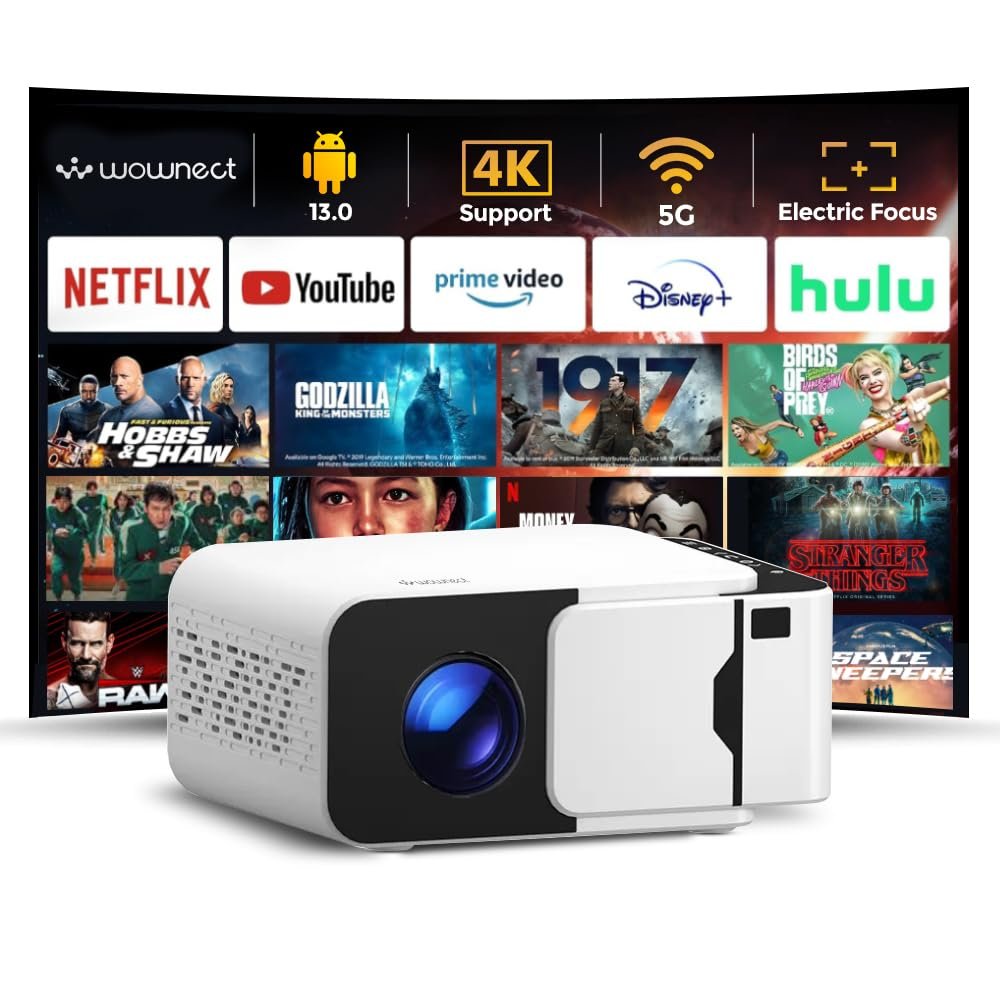 Borrego Smart 6 Portable Android HD Mini Projector