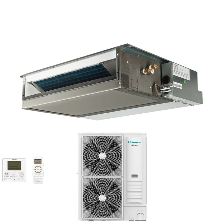 Hisense 48000 BTU Ductable AC, R410A Three Phase Air Conditioner AUD-48HX4SHH