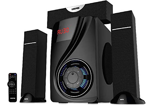 Geepas GMS8522 3.1 Channel Multimedia Speaker - Black