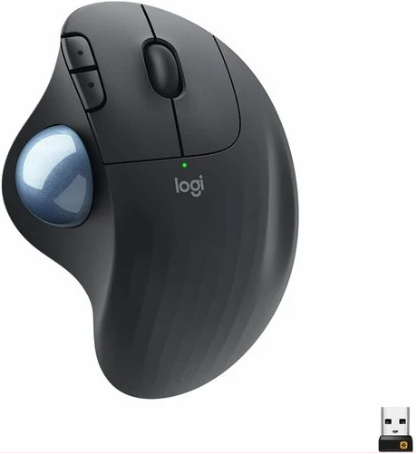 Logitech Ergo M575 Wireless Trackball Mouse - Graphite