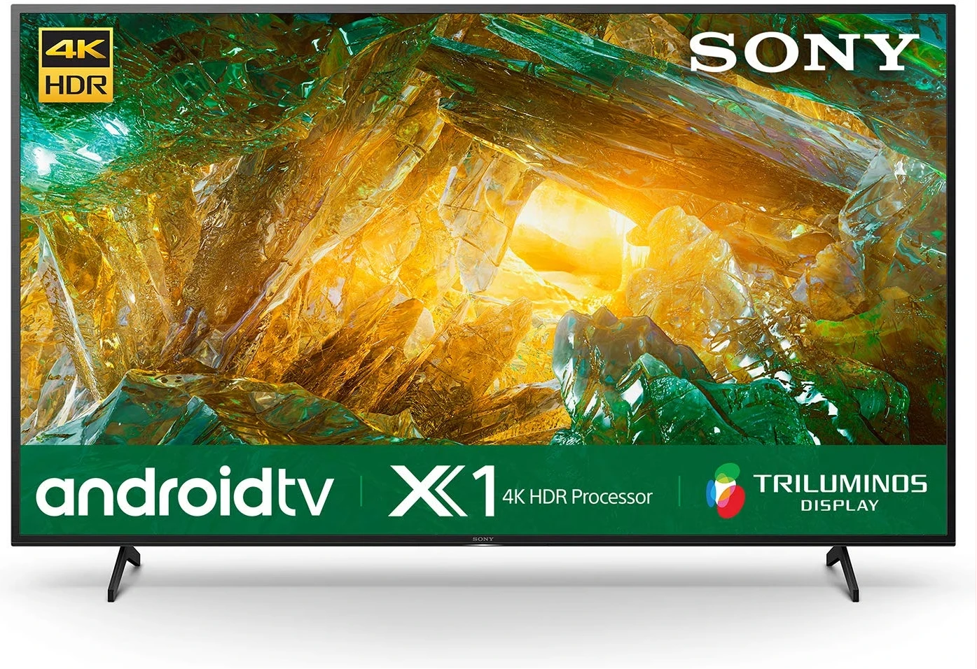 Sony Bravia 55 inches 4K Ultra HD Smart Certified Android LED TV 55X8000H (Black)