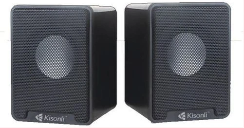 Kisoni USB Portable Computer Speakers K100 - Black