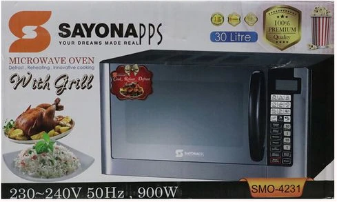Sayona SMO-4231 30L Microwave Oven - Black