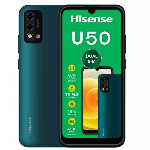Hisense U50 - 6.1" 1GB RAM 16GB ROM 5MP 4100mAh - Green