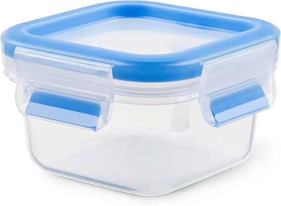 TEFAL 0.2L Master Seal Fresh Box, Plastic Food Storage Container, Keeps Food Fresher for Longer and 100 Percent Leakproof, K3021612