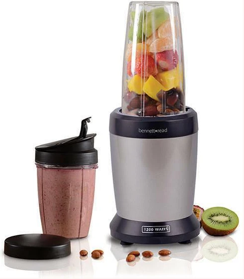 Bennett Read 1200W Nutrition Extractor Blender, Multi Functional Smoothie Blender With Unbreakable Jars + A free Recipe Book