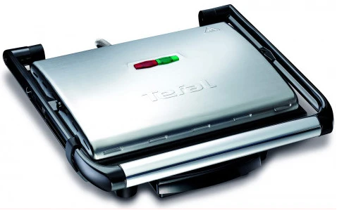 Tefal Inicio Panini Grill, 2000 Watts, Multi-Colour, Stainless Steel/Plastic, GC241D28
