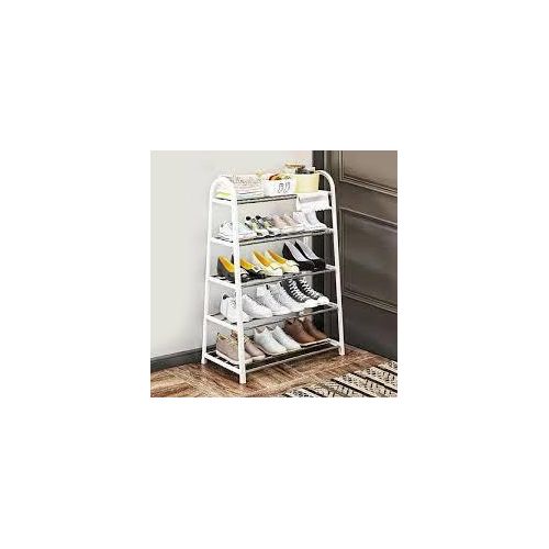 Modern plastics Stackable Shoe RackShelf Multifunctional Free Standing Shoe Shelf Sturdy Stepped type Storage Organizer Cabinet For Entryway Bathroom Balcony Kitchen(17.72" Wx11.82 Dx28.94 H, 21) -Mul