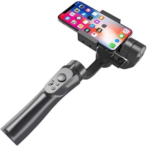 3 Axis Handheld Gimbal Smartphone Camera Universal Section Stabilizer USB Charging Video Record Support Universal Adjustable Direction