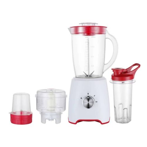 CNTRONIC 1.6L 1200W CIC341 Multi-function 4 IN 1 Electric Countertop Blender Fruit Mixer Smoothie Juicer Powerful Hand Held For Fruits, Meat and Vegetables Food Processor