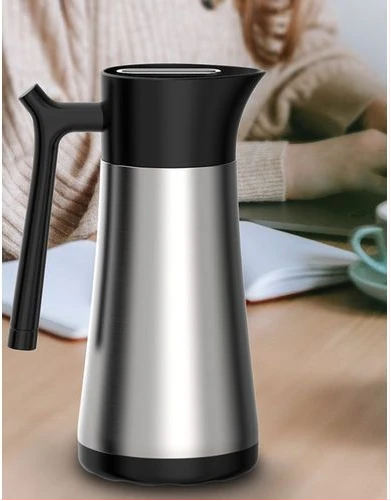 Regal 1L Stainless Steel Thermos Bottle Travel Water Vacuum Flask, Silver