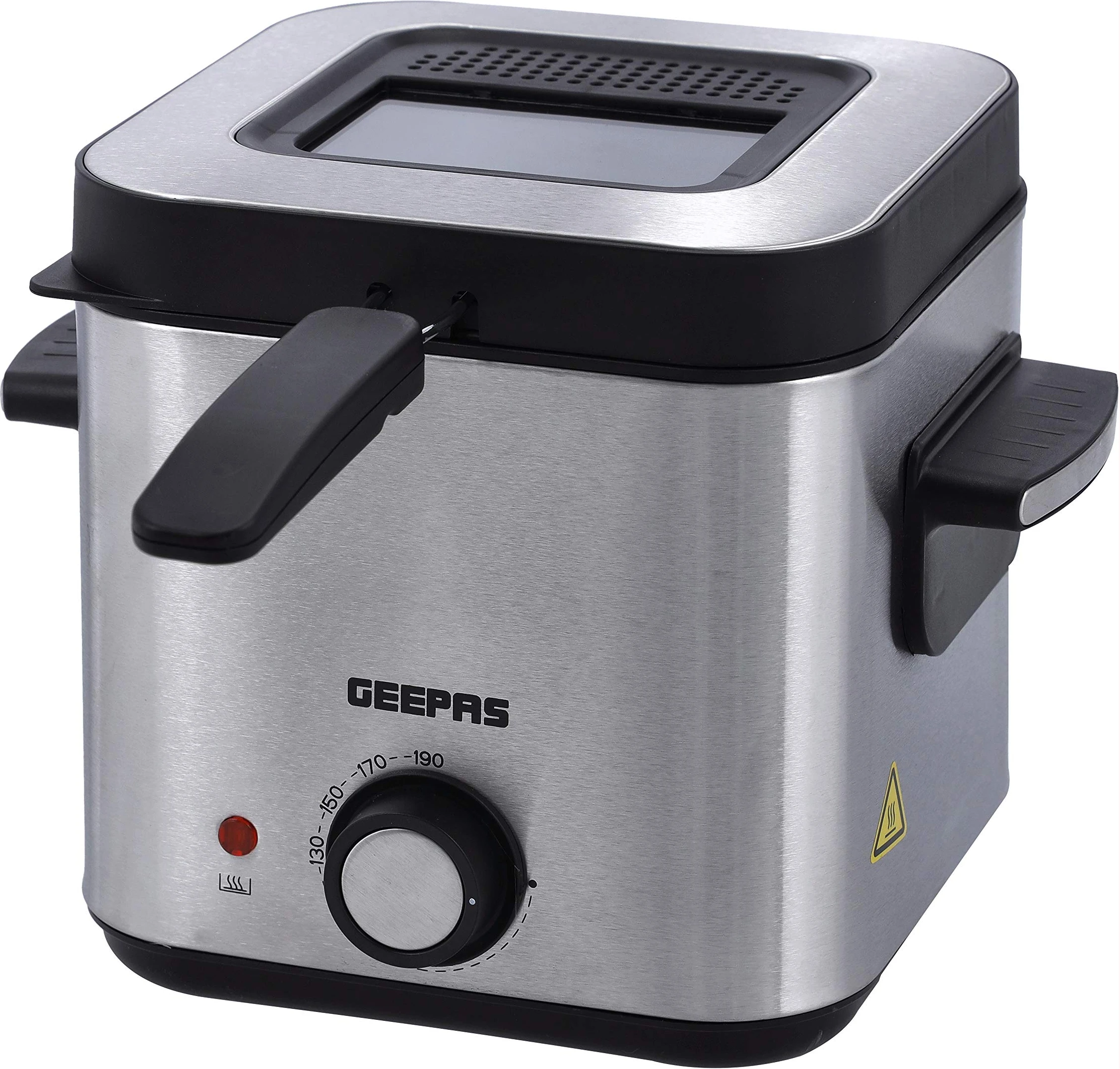 Geepas 1.5 ltrs Deep Fryer with Viewing Window, GDF36016, 2 Years Warranty