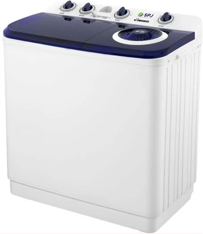 SPJ 10kg Twin Tub Washing Machine (Wash & Dry) - White