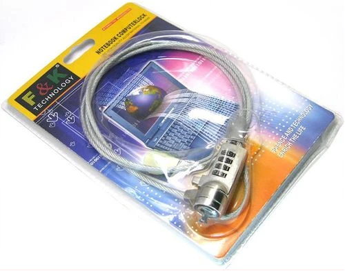 Notebook Computer Lock - Silver