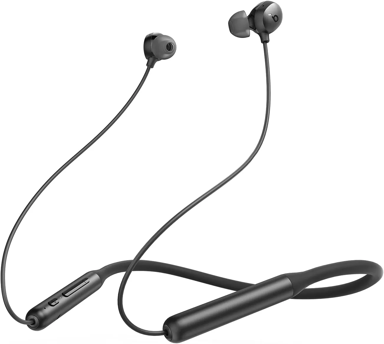 Soundcore by Anker Life U2i Wireless Neckband Headphones, 10mm Drivers with BassUp Technology, 22H Playtime, AI-Enhanced Calls, Foldable and Lightweight, IPX5 Water-Resistant, Secure Fit, Bluetooth 5