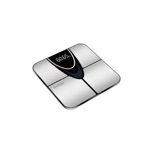 Sonifer Smart LED Display Balance Fat Body Water Muscle Mass BMI Composition Weighing Scale Bathroom Weighing Led Analyzer Adult Electronic Digital Personal Body Fat Weight Scale With Capacity Of 180K