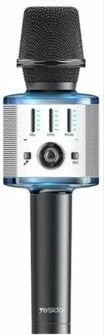 Karaoke Microphone for Kids & Adult, Handheld Wireless Bluetooth Karaoke Mic Speaker Music Player Recorder with LED Lights for Birthday Party, Wedding, Christmas