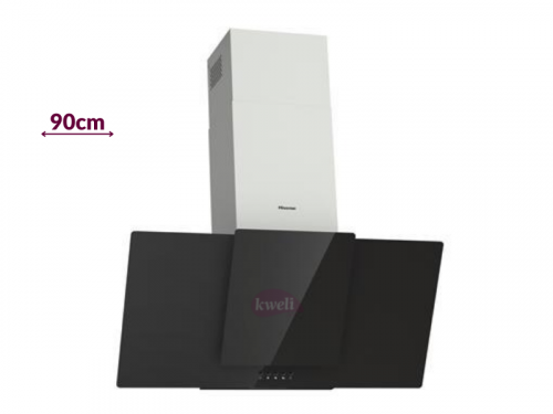 Hisense Decorative Cooker Hood 90cm LED Lighting Aluminium Filter Easy Care