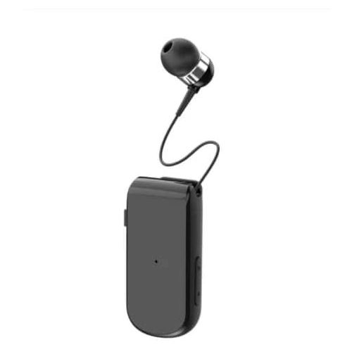 Art K50 Wireless Stereo Clip-on Headset, Bluetooth, Call Reminder, Vibration, Sports Retractable Collar Clip, Phone Earphones Single Ear Hands Free With Wire - Multicolor