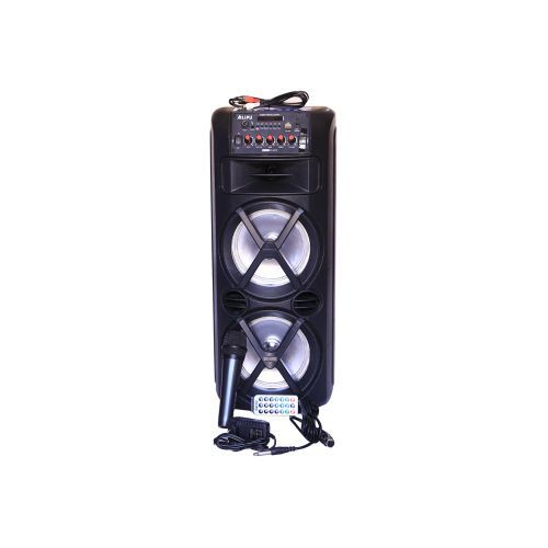 AILIPU Party Bass Bluetooth Speaker with In-built Microphone - Black