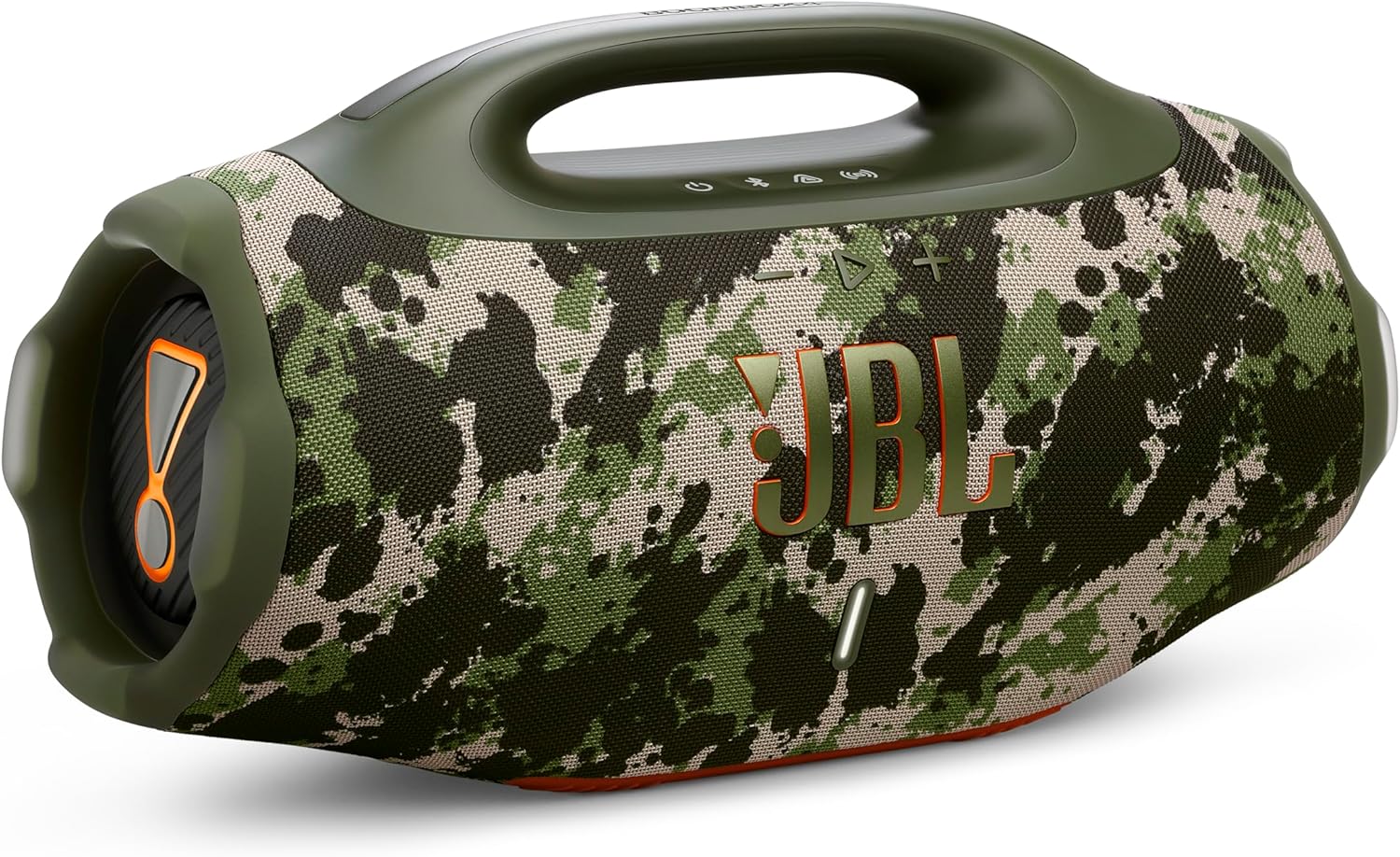JBL Boombox 4 (2025 Model) - Most Powerful Portable Waterproof Speaker with Massive Pro Sound, Up to 34 Hours of Playtime, & Multi-Speaker Connection by Auracast™ - Black
