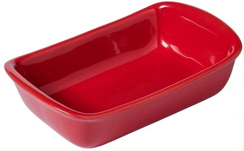 Pyrex Rectangle Ceramic Oven Serving Baking Dish 33 X 23Cm- Red