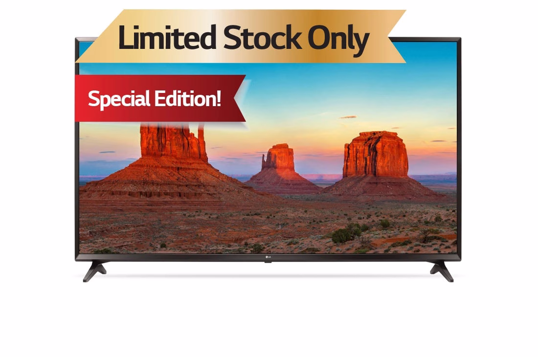LG UHD TV 65 inch UK6100 65UK6100PVA Series IPS 4K Display 4K HDR Smart LED TV