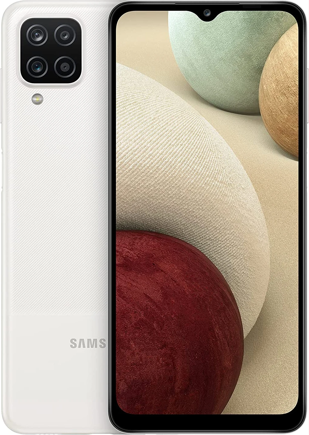 Samsung Galaxy A12 (4GB RAM, 64GB Storage, 48MP, 5000mAH) - White