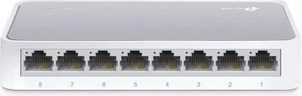 TP Link TP-Link TL-SF1008D Fast Ethernet Switch/Hub - 8 Port