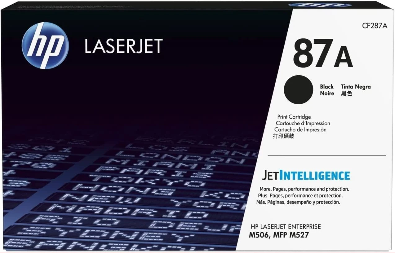 Original HP 87A Black Toner Cartridge
