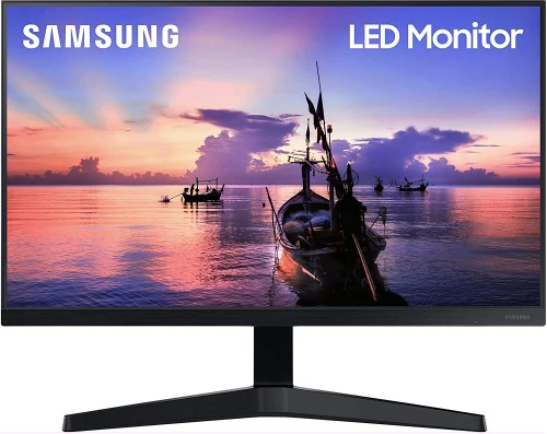 Samsung F22T350FHR - T35F Series - LED monitor - 22" - 1920 x 1080 Full HD (1080p) @ 75 Hz - IPS - 250 cd/m² - 1000:1-5 ms - HDMI, VGA - dark grey/blue