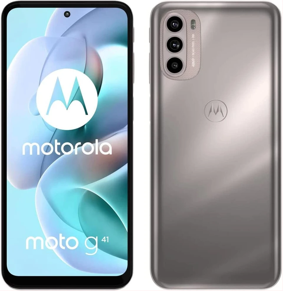 Motorola Moto G41 6.4" 6GB RAM 128GB ROM 48MP - Zinc Silk