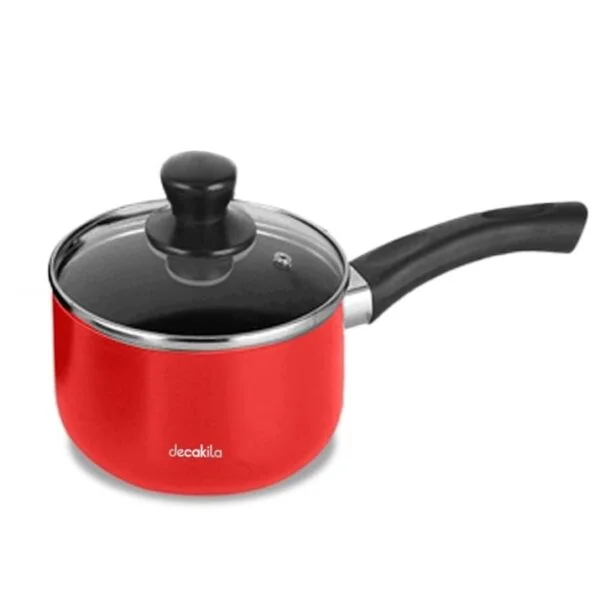 Decakila 6 inch, 2mm Thick, Aluminum Saucepan, KMEP007B