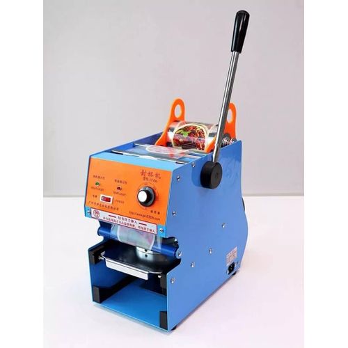 Manual Handle cup sealing machine commercial sealer hand pressure sealing maker Bubble pearl milk tea shop closure Cup lid with 1 Sealing Film