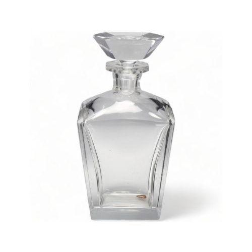 Beautiful Crystal Square Decanter For Wine Whiskey Liquor With Stopper With Nice Square Base For Bourbon and Scotch Decanter Bottle Gift Set