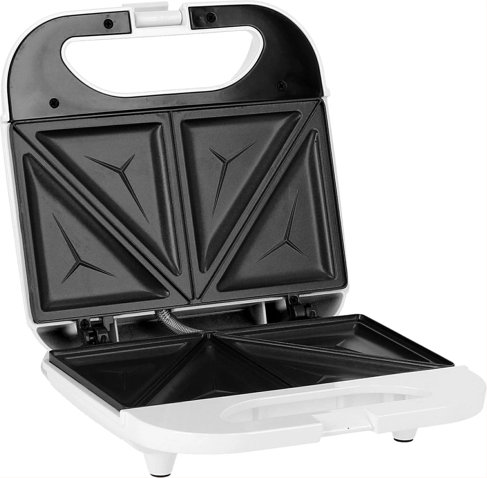 Krypton Sandwich Maker 800W 2 Slice Sandwich Maker,White - KNSM6063