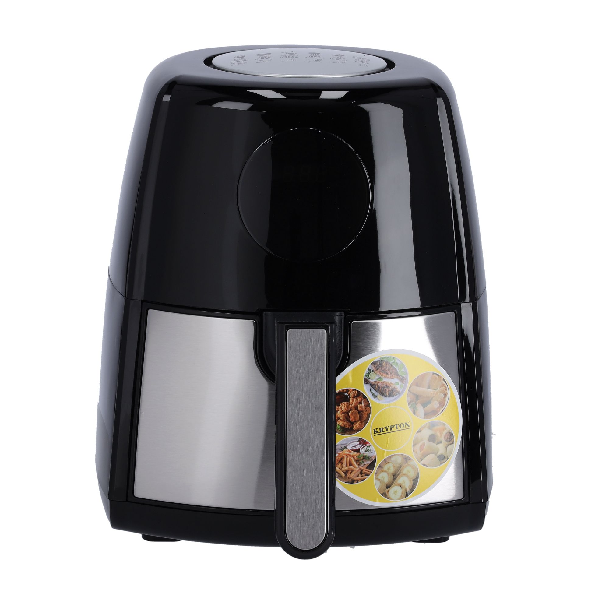 Krypton 3.5L Digital Air Fryer KNAF6227 1500W , Hot Air Circulation Technology for Oil Free Low Fat Dry Fry Cooking Healthy Food, Non-Stick Basket, Overheat Protection, 2 Years Warranty