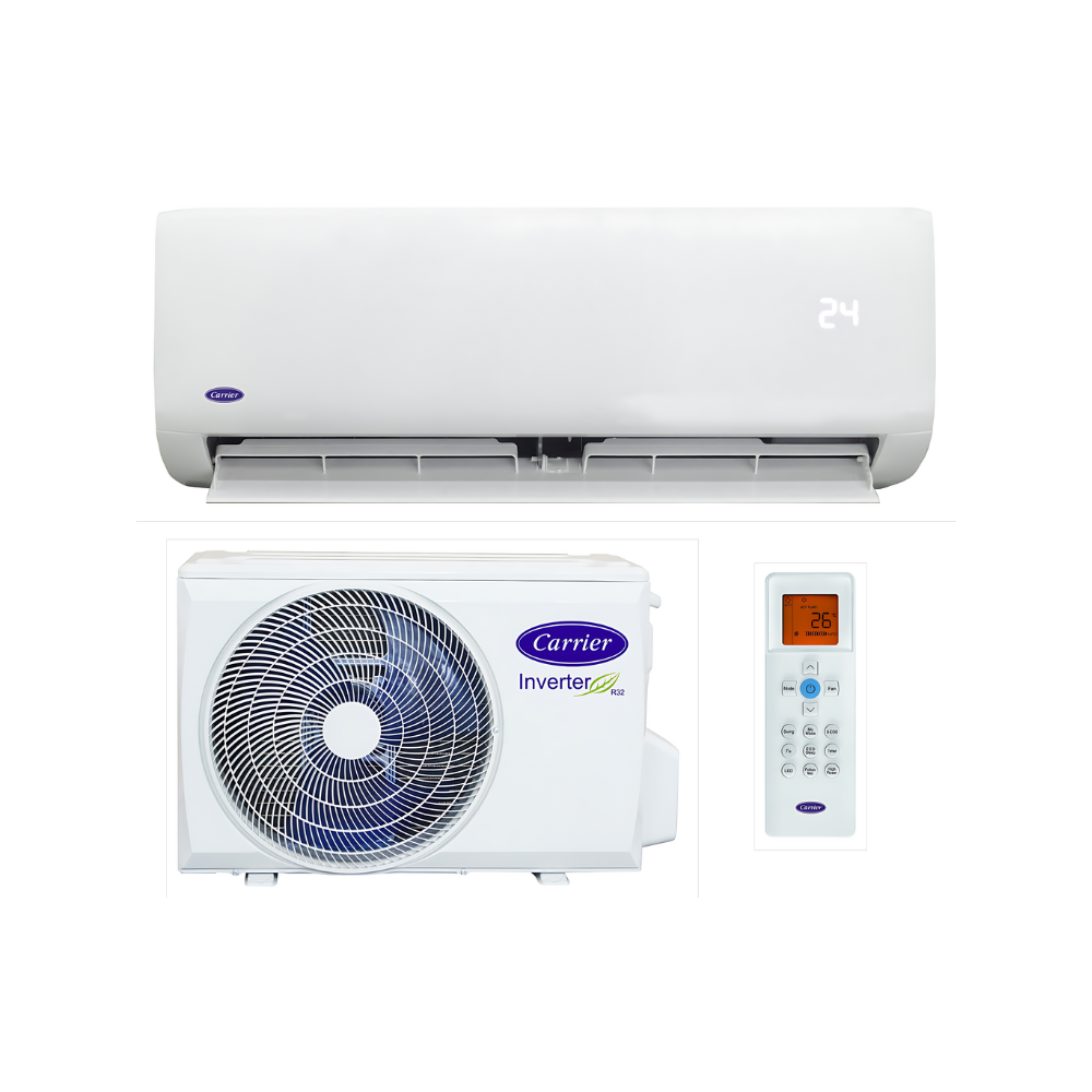 Carrier 24000 BTU 42QHG Midwall Split Unit Air Conditioner w/ Smart Inverter System